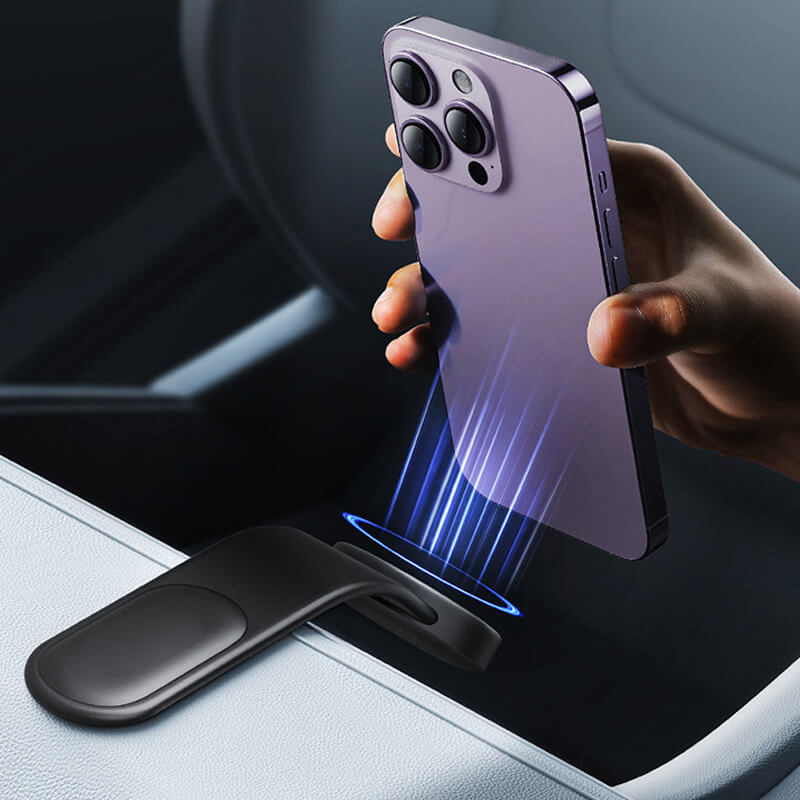 Suporte Magnético de Celular para Carro - Dobrável e Rotação 360° - Ultra Estável