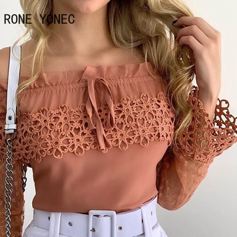 Blusa de Renda Elegance