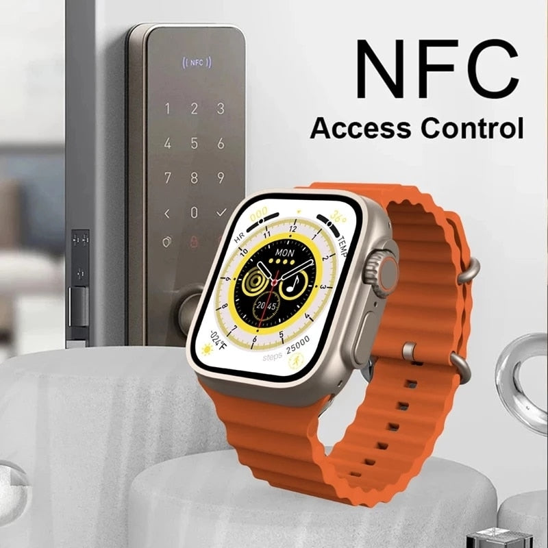 Smartwatch 8 Ultra NFC - Lançamento 2023 - Unissex