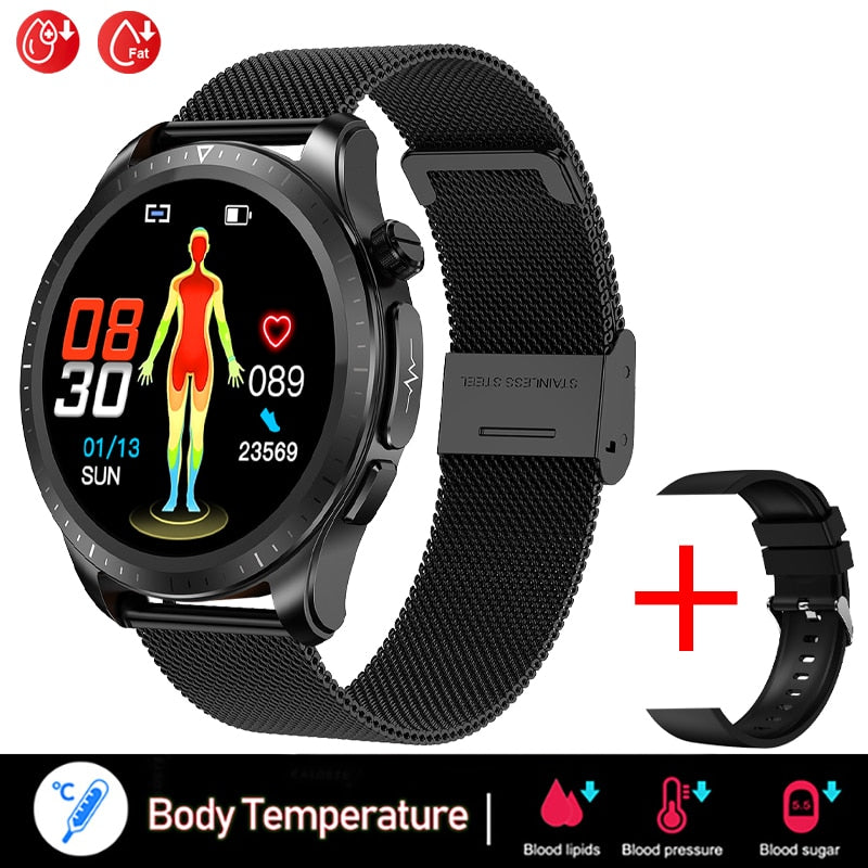 Smartwatch de Monitoramento de Glicose no Sangue - Lançamento 2023