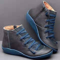BOTA  FEMININA DE COURO VINTAGE