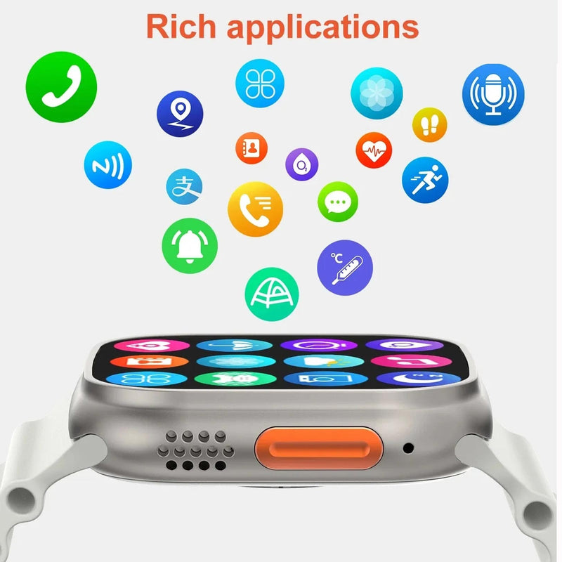 Smartwatch 8 Ultra NFC - Lançamento 2023 - Unissex