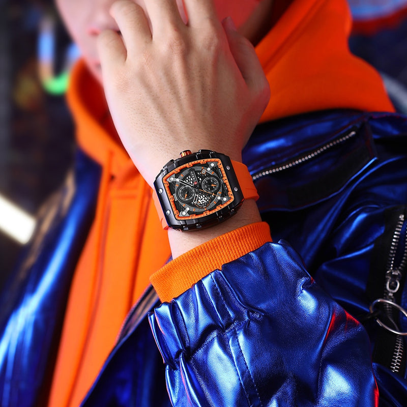 Relógio Masculino Quartz Curren à Prova d'água