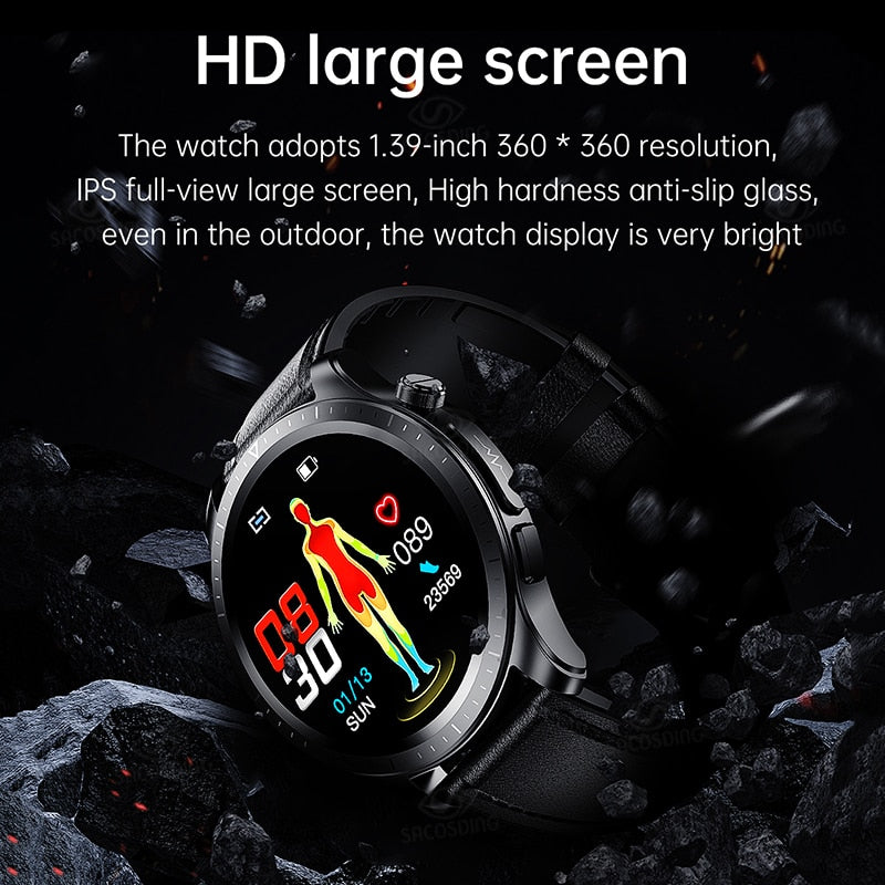 Smartwatch de Monitoramento de Glicose no Sangue - Lançamento 2023