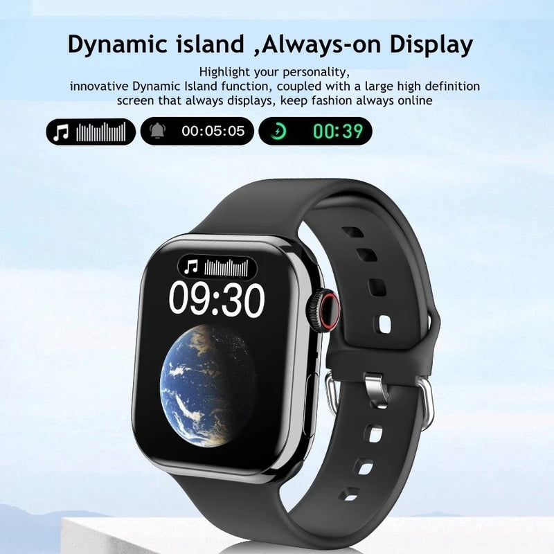 Smartwatch Ultra Série 9 NFC Unissex à Prova d'água