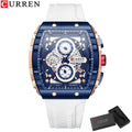 Relógio Masculino Quartz Curren à Prova d'água