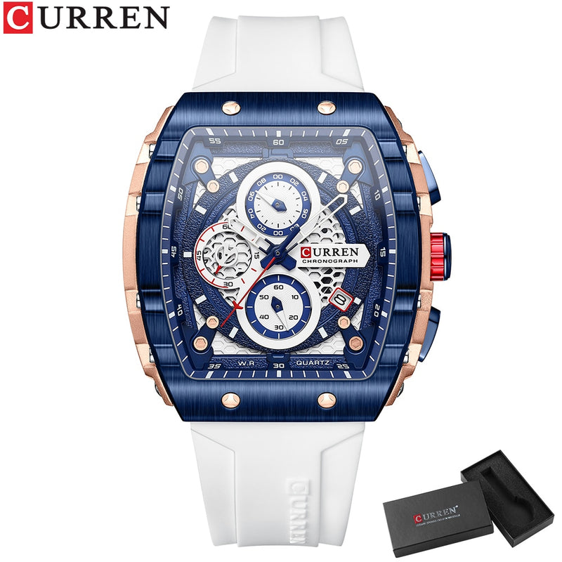 Relógio Masculino Quartz Curren à Prova d'água