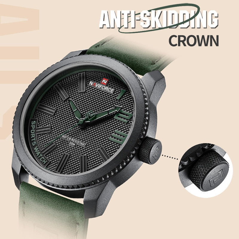 Relógio Masculino Sport Militar Anti-choque à Prova d'água