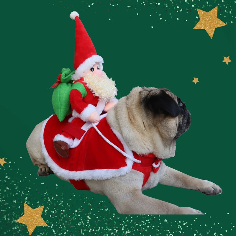 Traje de Natal para Cães e Gatos